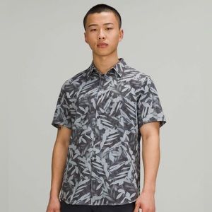 Lululemon Airing Easy Short Sleeve Button Down Shirt